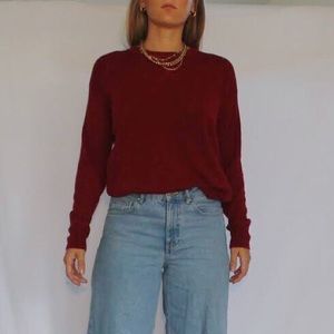 Ruby Red Sweater